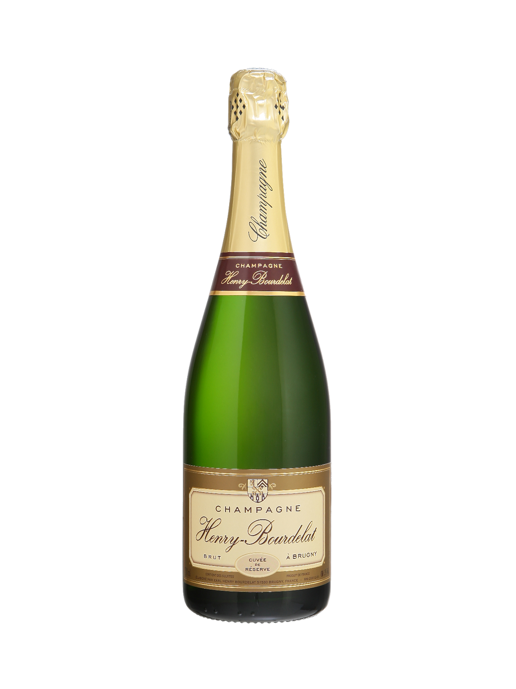 Champagne Henry Bourdelat Réserve Brut  Demi Bouteille(37,5cl)